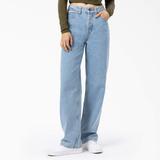 Dickies Women's Thomasville Relaxed Fit Jeans - Light Denim Size 4 (FPR11)