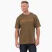 Dickies Men's Short Sleeve Wordmark Graphic T-Shirt - Dark Olive Size S (WS22B)