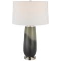 Uttermost Campa Gray-Blue Ombre Glass Table Lamp