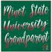 Minot State Beavers 10'' x Grandparent Plaque