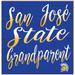 San Jose State Spartans 10'' x Grandparent Plaque