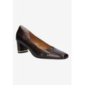 Wide Width Women's Olivienne Pumps by J. Renee in Cognac (Size 11 W)