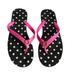 Kate Spade Shoes | Kate Spade Black And White Polka Dot Flipflop Sandals | Color: Black/White | Size: 9