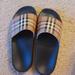 Burberry Shoes | Authentic Burberry Slides, Size 40, Brown | Color: Black/Brown | Size: 40