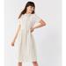 Urban Outfitters Dresses | Nice Martin + Uo Anderson Button-Down Dress Linen Blend Beige Back Cutout | Color: Cream | Size: S