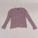 American Eagle Outfitters Sweaters | American Eagle Sweater, Worn Once, Lilac Oversized Sweater. Size Xs | Color: Pink/Purple | Size: Xs