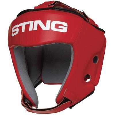 Helm Sting IBA Competition Kopfschutz, Größe S in Rot