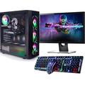 Veno Scorp Gaming PC Bundle 22” Set : Intel Core i5-16GB RAM, GTX 1030 2GB Graphics Card, 1TB HDD, Windows 10, Wi-Fi, Vortex 4 x ARGB FANS