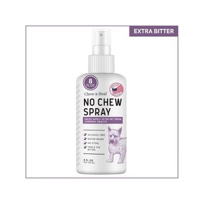 Chew + Heal No Chew Dog & Cat Spray, 8-oz bottle