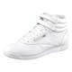 Sneaker REEBOK CLASSIC "Freestyle Hi" Gr. 41, weiß (int, white, silver) Schuhe Sneaker