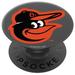 PopSockets Black Baltimore Orioles Primary Logo PopGrip