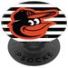 PopSockets Black Baltimore Orioles Stripes Design PopGrip