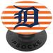 PopSockets Black Detroit Tigers Stripes Design PopGrip