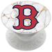 PopSockets White Boston Red Sox Marble Design PopGrip