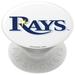 PopSockets White Tampa Bay Rays Primary Logo PopGrip