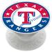 PopSockets White Texas Rangers Marble Design PopGrip