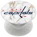 PopSockets White Washington Capitals Marble Design PopGrip