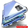 Coque en silicone transparente antichoc pour Xiaomi Redmi Note 9A 9 8 7 10 10s 11s 12 11T