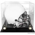 Colorado Buffaloes Golden Classic Logo Helmet Display Case with Mirrored Back
