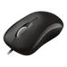 Microsoft Basic Optical Mouse for Business - Mouse - right and left-handed - optical - 3 buttons - wired - PS/2 USB - black