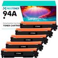 94A 94X 5-Pack Compatible Toner Cartridge for HP 94A CF294A LaserJet Pro MFP M148dw MFP M148fdw M149fdw LaserJet Pro M118dw Printer Ink (Black 3-Pack)