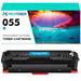 1-Pack Compatible Toner Cartridge High Yield Replacement for Canon 055 Cyan 3019C001 works with Canon Color imageCLASS LBP660C MF740C MF741Cdw MF743Cdw MF745Cdw MF746Cdw(Cyan)