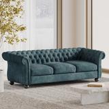 Farhart Tufted 3 Seater Sofa by Christopher Knight Home