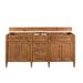 James Martin Vanities Brittany 72" Double Vanity, Saddle Brown