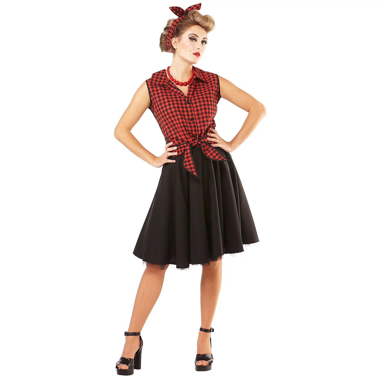 Rockabilly-Kostüm für Damen Image