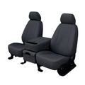 CalTrend Front Buckets Faux Leather Seat Covers for 2005-2006 Dodge Grand Caravan|Caravan - DG234-09LX Dark Grey Insert and Trim