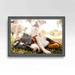 22x16 Frame Black Real Wood Picture Frame Width 1 inches | Interior Frame Depth 1 inches | Black