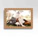 28x41 Frame Gold Real Wood Picture Frame Width 1.5 inches | Interior Frame Depth 0.5 inches |