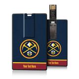 Denver Nuggets Personalized Credit Card USB Drive