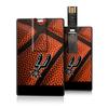 San Antonio Spurs Basketball Credit Card USB Drive