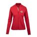Women's Levelwear Red Cincinnati Reds Ezra Full-Zip Jacket