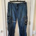 Ralph Lauren Jeans | Lauren Jeans Company Jeans With Embellishments - Sz 10 | Color: Blue | Size: 10