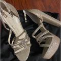 Jessica Simpson Shoes | Jessica Simpson Gold Platforms Brand New Size 8 M. 8.5 | Color: Gold | Size: 8.5