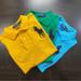 Polo By Ralph Lauren Shirts & Tops | 3-Piece Bundle Polo Ralph Lauren Big Pony Boys Cotton Short Sleeve Polo Size 8 | Color: Green/Yellow | Size: S/P (8)