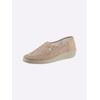 Slipper CLASSIC, Damen, Gr. 43, beige, Glattleder, Nubukleder, Nubukleder, klassisch, Schuhe