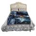 Pure Country Weavers Fantasy Blanket Cotton blend in Black/Blue/Gray | 74 H x 54 W in | Wayfair 8975-T