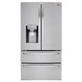 LG 36" French Door Refrigerator 28 cu. ft. Smart Refrigerator, Stainless Steel in Gray | 68.375 H x 35.75 W x 33.75 D in | Wayfair LMXS28626S