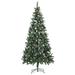 The Holiday Aisle® Christmas Tree Holiday Decoration Artificial Xmas Tree w/ Pine Cones in Green | 70.9" x 40.9" | Wayfair