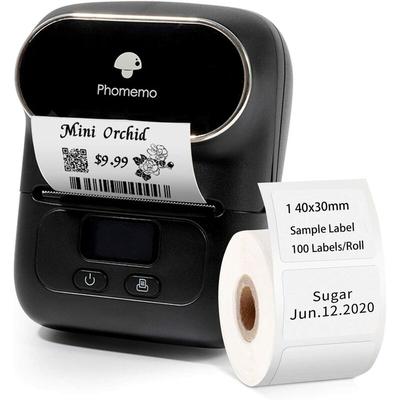Phomemo M110 Etikettendrucker Thermo Etikettendrucker Mini Bluetooth Handheld-Drucker mit für