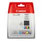 Cartouche d'encre MULTIPACK CANON CLI 551 Noire + Couleurs