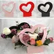Sacs en papier portables pour cadeaux emballage de fleurs amour rose décoration romantique