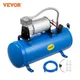 VEVOR Compresseur d'Air Électrique 3/6 L Pneus Voiture DC 12 V Pression 120/150 PSI avec Tuyau 5 m