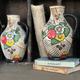 Pair of Vintage Pottery Jug Urn Vases