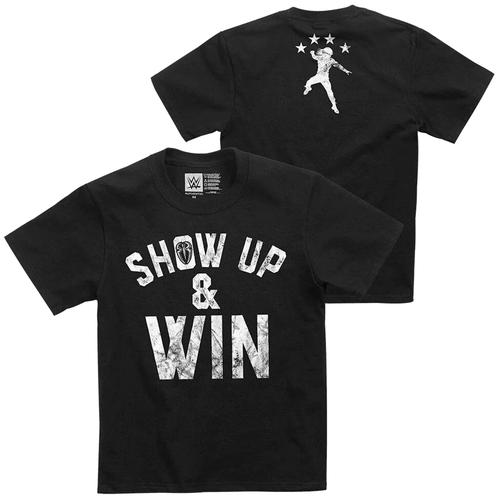 Roman Reigns ''Show Up & Win'' Youth Authentic T-Shirt