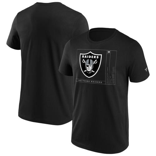 Las Vegas Raiders Angle Façade Grafik-T-Shirt – Herren