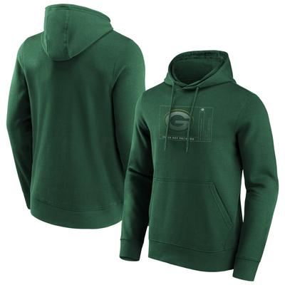 Green Bay Packers Angle Façade Graphic Hoodie Image
